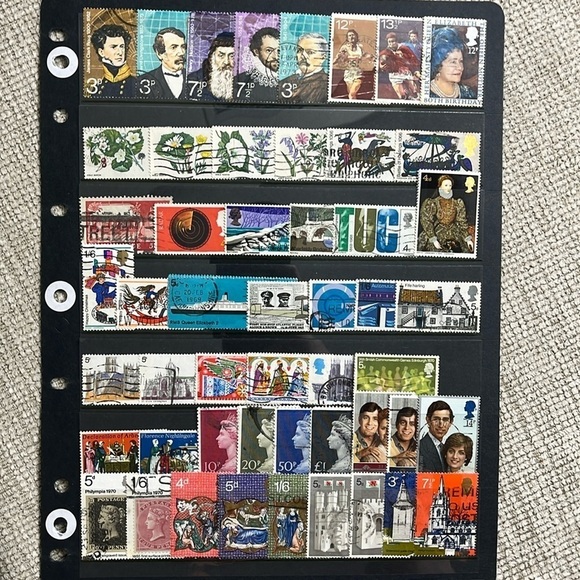 Other - Britain Postage Stamps #8